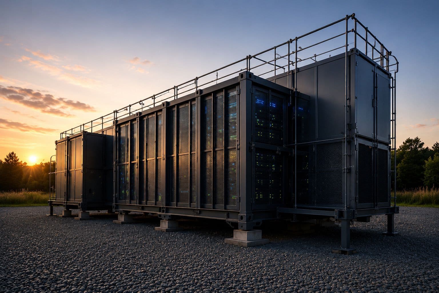 Modular data center deployment